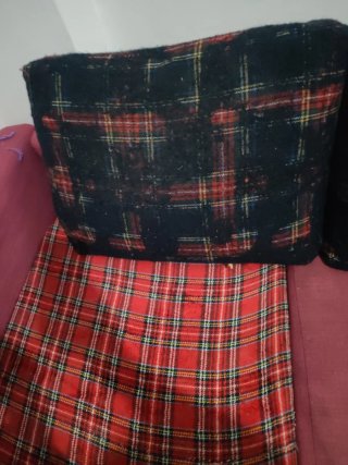 Sofá Cama Ikea Tela y Madera