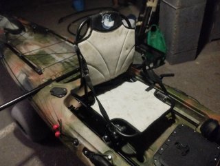 Kayak Océano Camuflaje con Carro