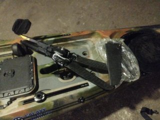 Kayak Océano Camuflaje con Carro
