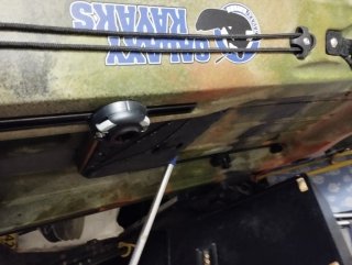 Kayak Océano Camuflaje con Carro