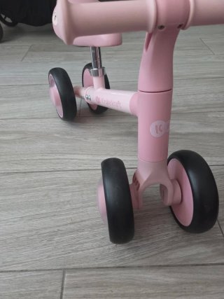 Bicicleta infantil Kinderkraft rosa