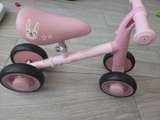 Bicicleta infantil Kinderkraft rosa