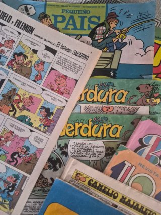 Comics tebeos varios. Zipizape, Mortadelo..