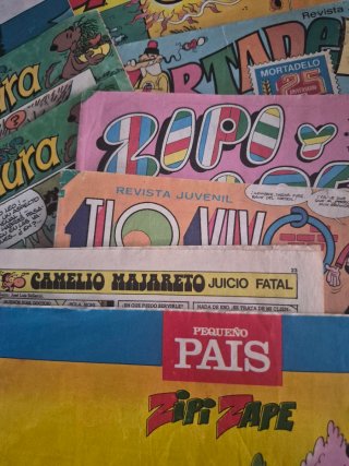 Comics tebeos varios. Zipizape, Mortadelo..