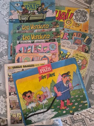 Comics tebeos varios. Zipizape, Mortadelo..