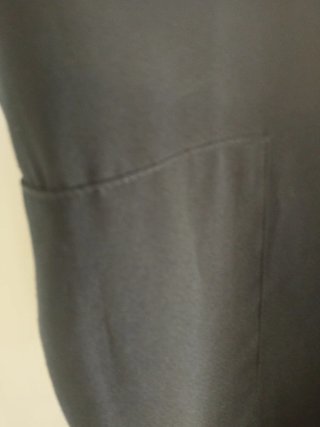 Vestido lencero azul marino