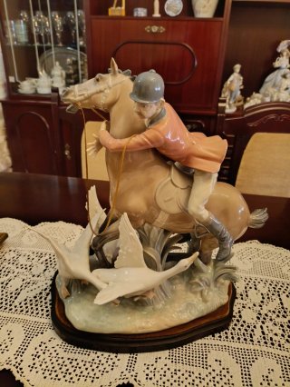 Figura Lladro Sálvese quien pueda