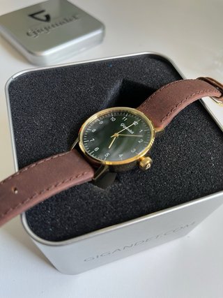 Reloj Gigandet Dorado y Marrón