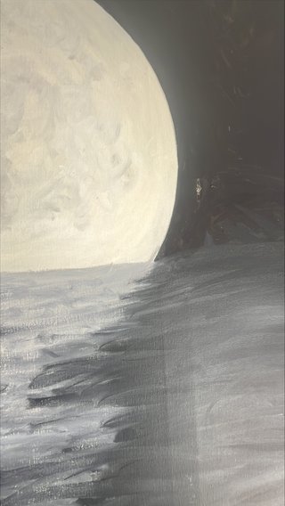 Cuadro Luna sobre el Mar