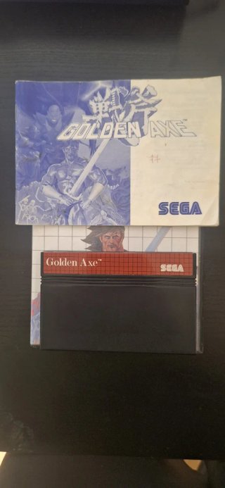 Golden Axe Master System SEGA