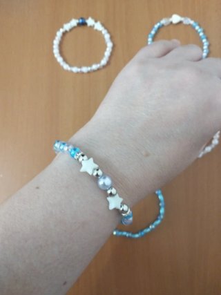 Lote de 5 pulseras elásticas