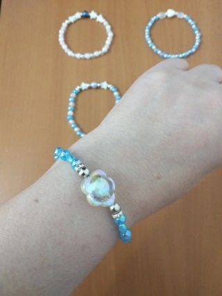 Lote de 5 pulseras elásticas