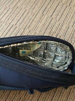 Funda térmica biberón MAM azul oscuro