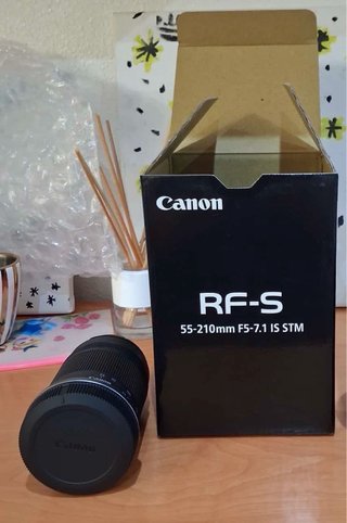 Canon Objetivo RF-S 55-210mm F5-7.1 IS STM