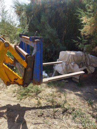 Pinzas portapalets tractor