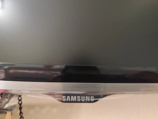 Samsung TV Pequeño Negro