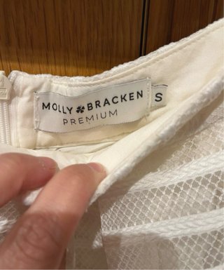 Falda Molly Talla S /Blanco
