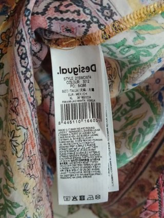 Camisa Desigual Talla XL Estampada