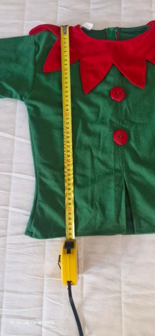 Disfraz Duende Navidad Talla 4-6 años