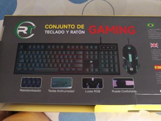 Teclado y Ratón Gaming RT