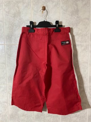 Pantalón Pirata / Bermuda Nike Training Rojo