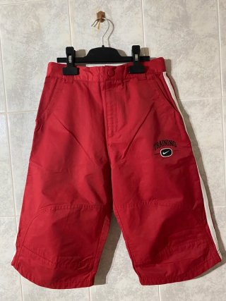 Pantalón Pirata / Bermuda Nike Training Rojo