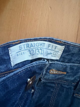 Pantalón Vaquero Talla 32/32 Azul