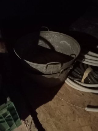 Caldereta grande de chapa