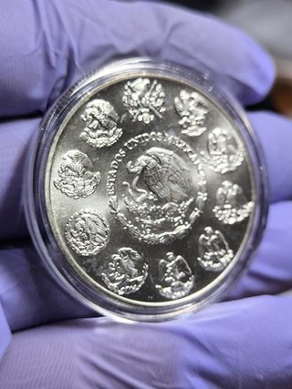 Moneda Libertad 1 Onza Plata 2009 México