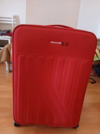 Valigia da viaggio rossa