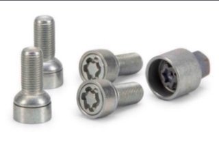 TORNILLOS ANTIRROBO VW GOLF AUDI SEAT VW T4T5T6 T7