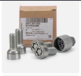 TORNILLOS ANTIRROBO VW GOLF AUDI SEAT VW T4T5T6 T7