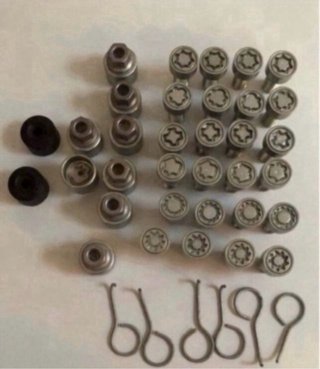 TORNILLOS ANTIRROBO VW GOLF AUDI SEAT VW T4T5T6 T7