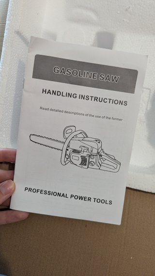 Motosierra Gasolina Profesional