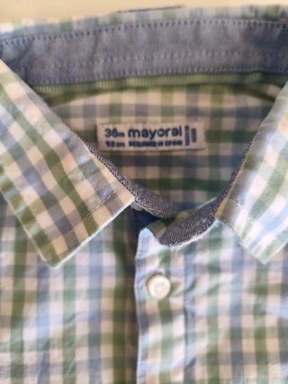 Conjunto Mayoral Camisa y Pantalón Corto de 36 mes