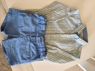 Conjunto Mayoral Camisa y Pantalón Corto de 36 mes
