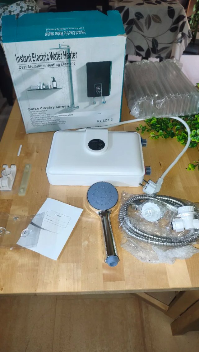 Calentador Agua Eléctrico Instantáneo RY-LZT-3