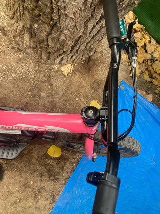 Bicicleta Eléctrica Infantil Rosa