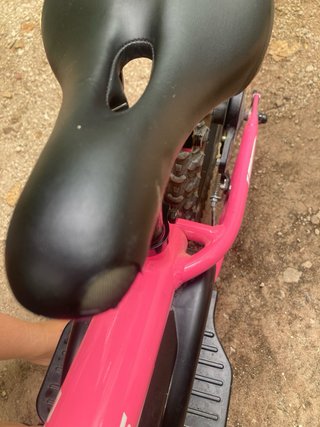 Bicicleta Eléctrica Infantil Rosa