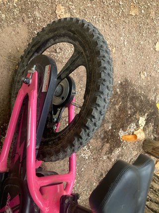Bicicleta Eléctrica Infantil Rosa
