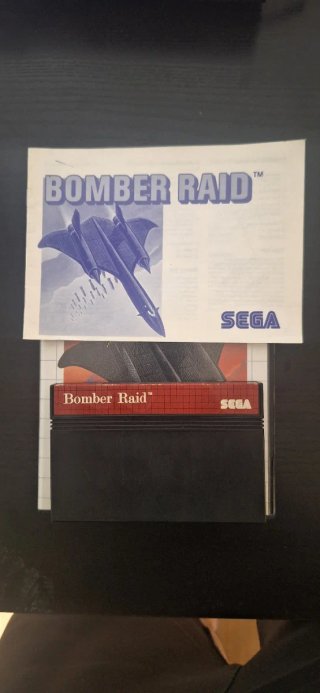 Bomber Raid Master System Sega