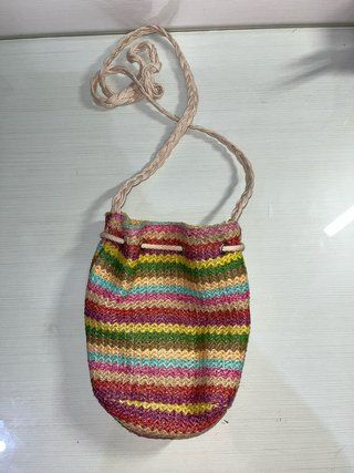 Bolso Rafia Multicolor Sfera