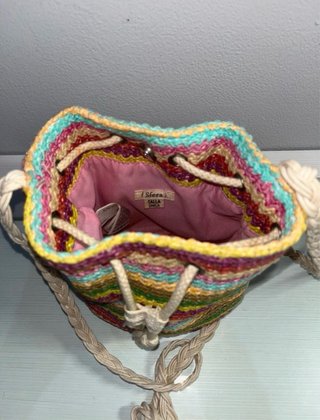 Bolso Rafia Multicolor Sfera