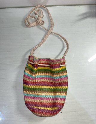 Bolso Rafia Multicolor Sfera