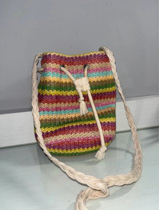 Bolso Rafia Multicolor Sfera