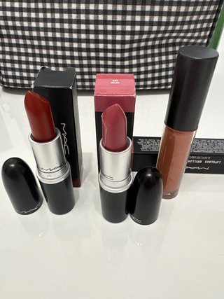Labiales MAC (Rojo y Rosa)