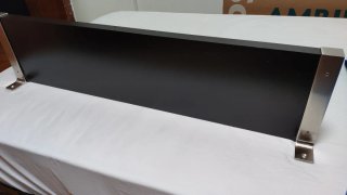 Estantería Ikea Negra y Plateada