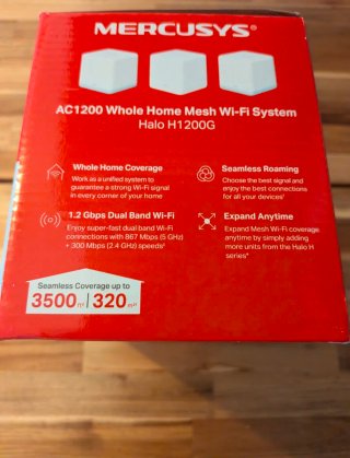 Mercusys Halo H1200G AC1200 Mesh Wi-Fi (3 Unità)