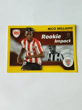 Cromo Nico Williams Rookie Impact