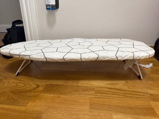 Tabla de planchar de mesa